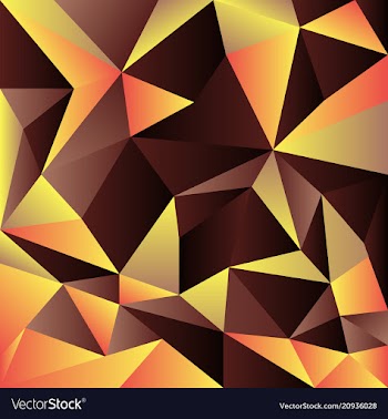 Abstract textured polygonal background blurry vector image