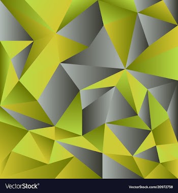 Abstract textured polygonal background blurry vector image
