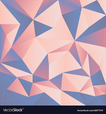 Abstract textured polygonal background blurry vector image