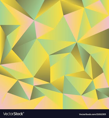 Abstract textured polygonal background blurry vector image