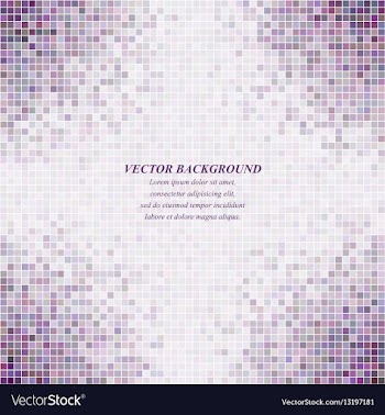 Abstract tiled square mosaic pattern background vector image