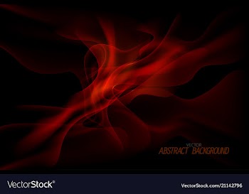 Abstract translucent red color vector image