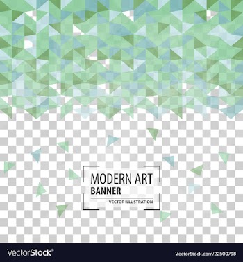 Abstract triangle background 3d triangles modern vector image