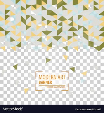 Abstract triangle background 3d triangles modern vector image