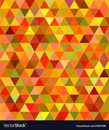 Abstract triangle mosaic background design vector image
