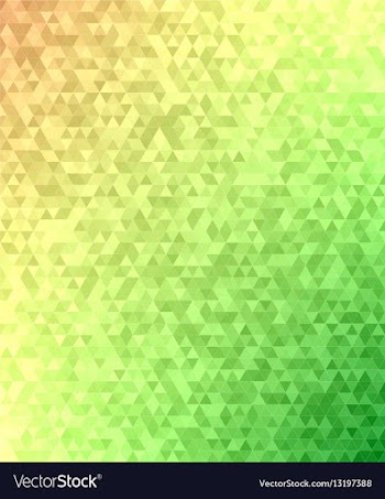 Abstract triangle mosaic transition background vector image