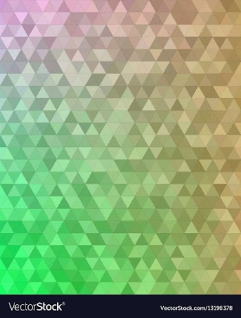Abstract triangle mosaic transition background vector image
