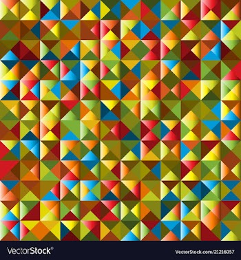 Abstract triangle pattern background advertising vector image