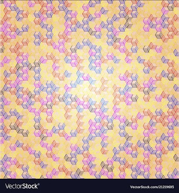 Abstract triangle pattern background advertising vector image