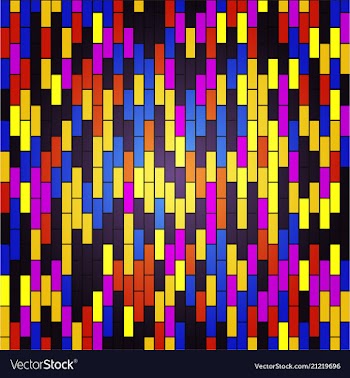 Abstract triangle pattern background advertising vector image