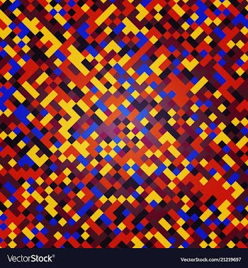 Abstract triangle pattern background advertising vector image