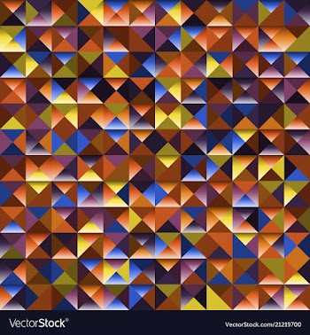 Abstract triangle pattern background advertising vector image