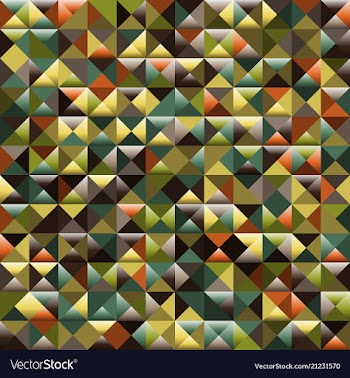 Abstract triangle pattern background advertising vector image