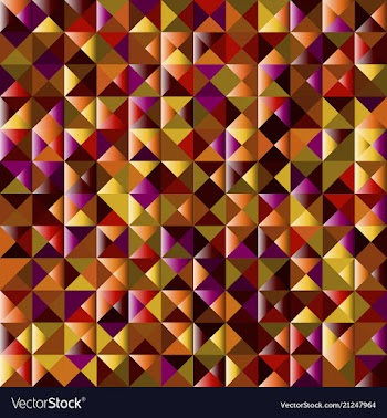Abstract triangle pattern background advertising vector image