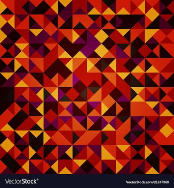 Abstract triangle pattern background advertising vector image
