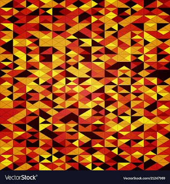 Abstract triangle pattern background advertising vector image
