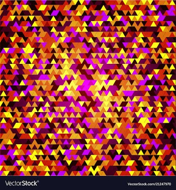 Abstract triangle pattern background advertising vector image