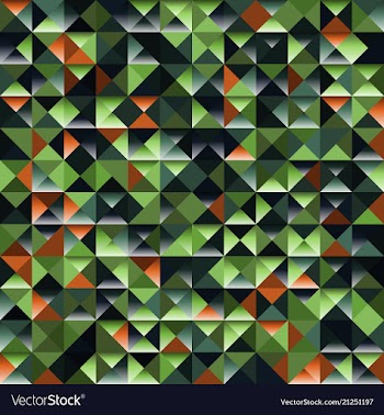 Abstract triangle pattern background advertising vector image