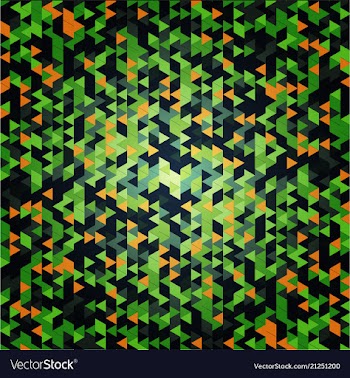 Abstract triangle pattern background advertising vector image