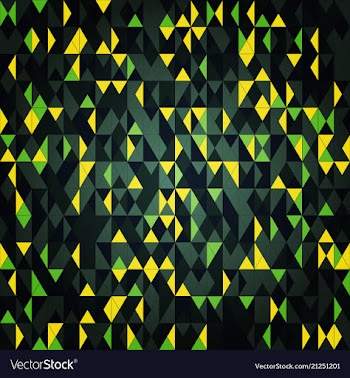 Abstract triangle pattern background advertising vector image