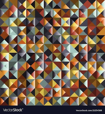 Abstract triangle pattern background advertising vector image