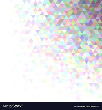 Abstract triangle pattern background - modern vector image