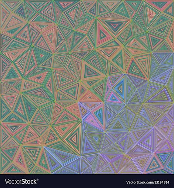 Abstract triangle puzzle pattern background vector image