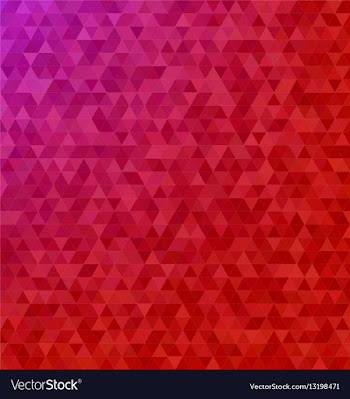 Abstract triangle tile mosaic background design vector image