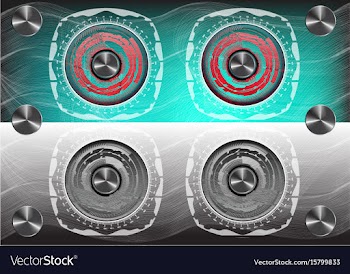 Abstract turquoise and gray background vector image