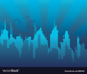 Abstract urban background vector image