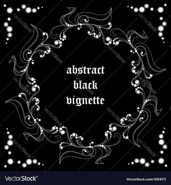  					Abstract vignette vector image														