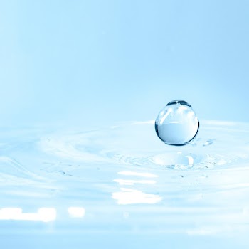 Abstract water drop circle wave background