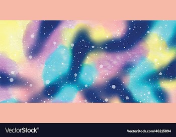 abstract watercolor galaxy