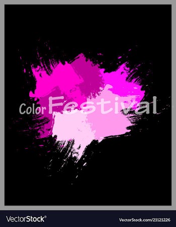 Abstract watercolor splash watercolor drop banner vector image