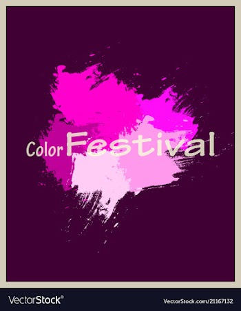 Abstract watercolor splash watercolor drop banner vector image