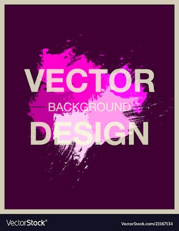 Abstract watercolor splash watercolor drop banner vector image