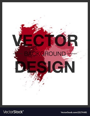Abstract watercolor splash watercolor drop banner vector image