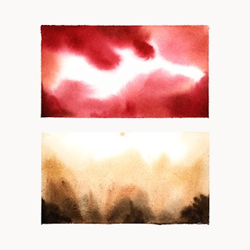 Abstract watercolor stain texture set | Free stock vector - 511494