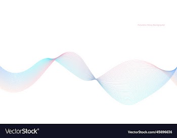 abstract wave element for design
