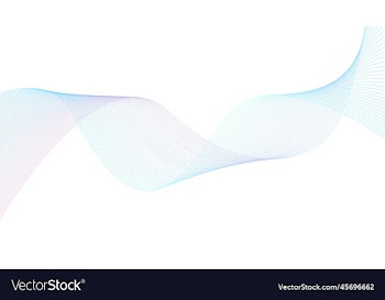 abstract wave element for design
