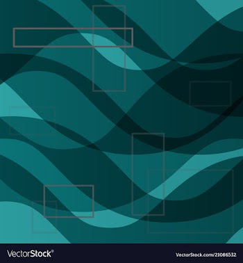 Abstract wave set on transparent background eps10 vector image