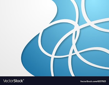 Abstract wavy background vector image
