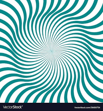 abstract wavy white line and green