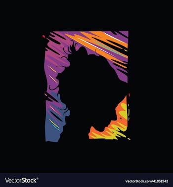 abstract woman silhouette
