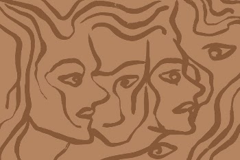 Abstract women face background, brown | Free Photo - rawpixel