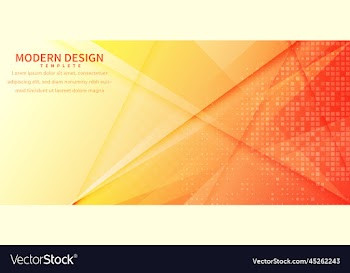 abstract yellow and orange gradient triangles