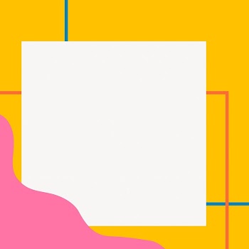Abstract yellow square frame clipart | Free Vector - rawpixel