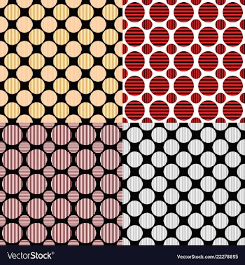 Abstractal circle pattern background design vector image