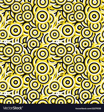 Abstractal concentric circle pattern background vector image