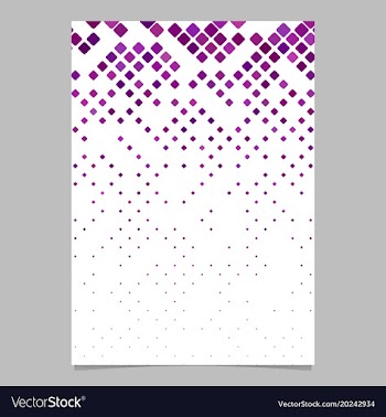 Abstractal diagonal square pattern brochure vector image